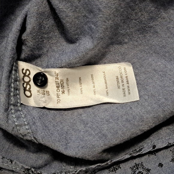 ASOS dress shirt - Size M, fits small - Picture 3 of 3